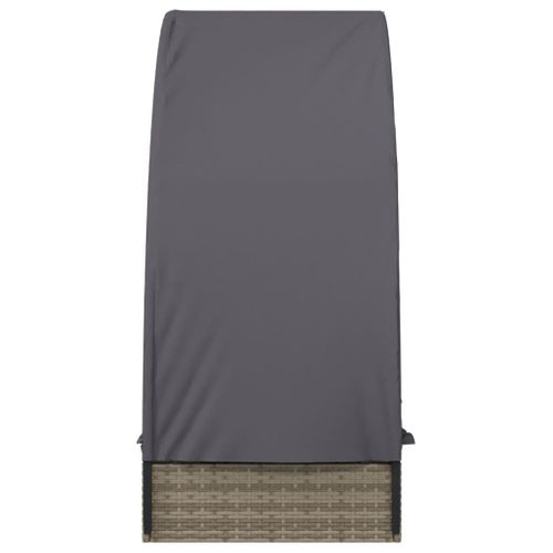 Transat Chaise Longue Bain De Soleil Lit De Jardin Terrasse Meuble D'extérieur Avec T