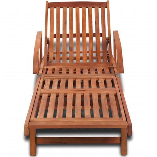 Transat Chaise Longue Bain De Soleil Lit De Jardin Terrasse Meuble D'extérieur 200 X