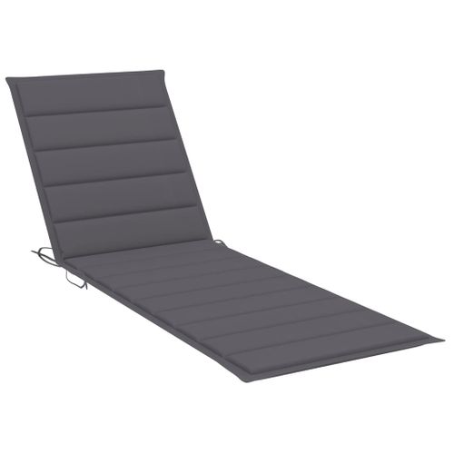 Transat Chaise Longue Bain De Soleil Lit De Jardin Terrasse Meuble D'extérieur Double