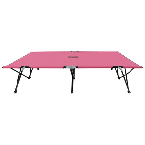 Transat Chaise Longue Bain De Soleil Lit De Jardin Terrasse Meuble D'extérieur Pliable 2 Places