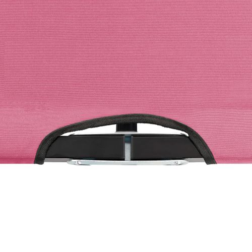 Transat Chaise Longue Bain De Soleil Lit De Jardin Terrasse Meuble D'extérieur Pliable 2 Places