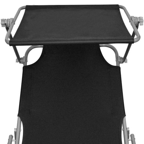 Transat Chaise Longue Bain De Soleil Lit De Jardin Terrasse Meuble D'extérieur Pliable