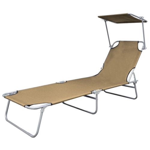 Transat Chaise Longue Bain De Soleil Lit De Jardin Terrasse Meuble D'extérieur Pliable