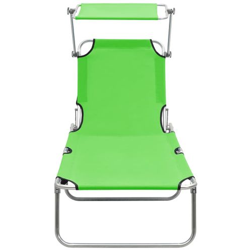 Transat Chaise Longue Bain De Soleil Lit De Jardin Terrasse Meuble D'extérieur Pliable