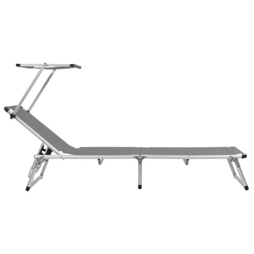 Transat Chaise Longue Bain De Soleil Lit De Jardin Terrasse Meuble D'extérieur Pliabl