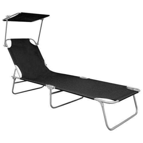 Transat Chaise Longue Bain De Soleil Lit De Jardin Terrasse Meuble D'extérieur Pliable