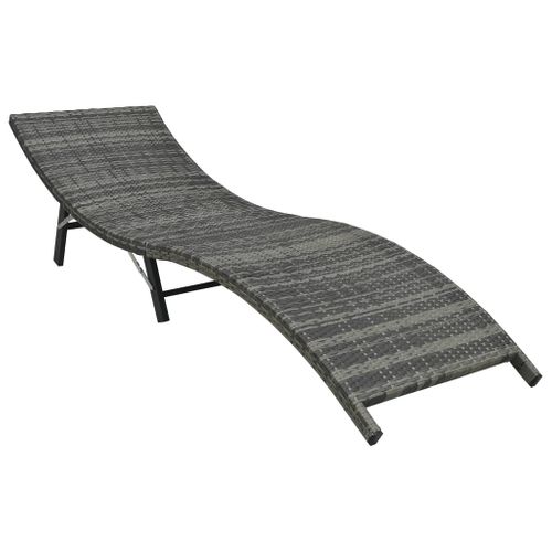 Transat Chaise Longue Bain De Soleil Lit De Jardin Terrasse Meuble D'extérieur Pliable