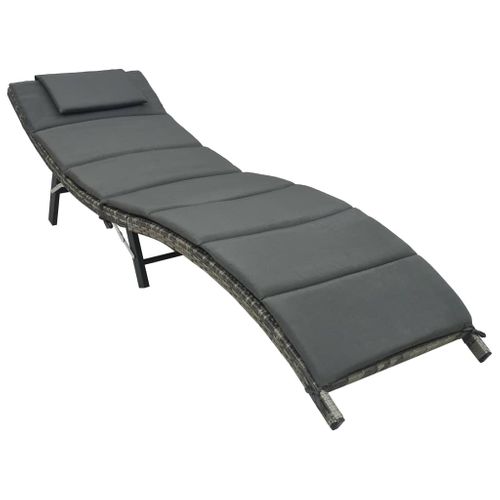 Transat Chaise Longue Bain De Soleil Lit De Jardin Terrasse Meuble D'extérieur Pliable