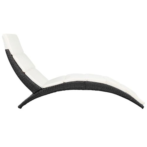 Transat Chaise Longue Bain De Soleil Lit De Jardin Terrasse Meuble D'extérieur Pliable