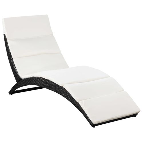 Transat Chaise Longue Bain De Soleil Lit De Jardin Terrasse Meuble D'extérieur Pliable