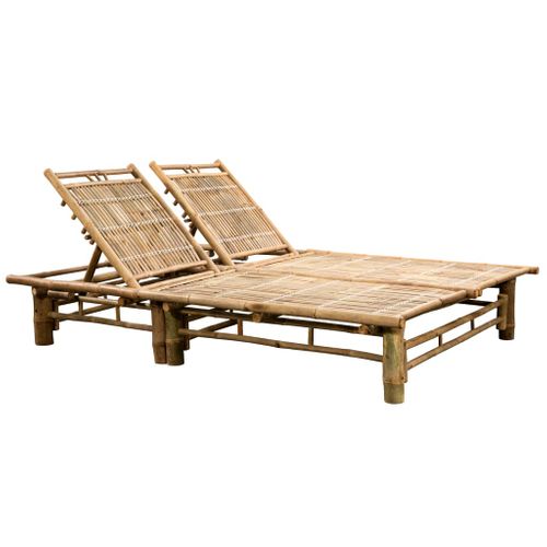 Transat Chaise Longue Bain De Soleil Lit De Jardin Terrasse Meuble D'extérieur 200 Cm