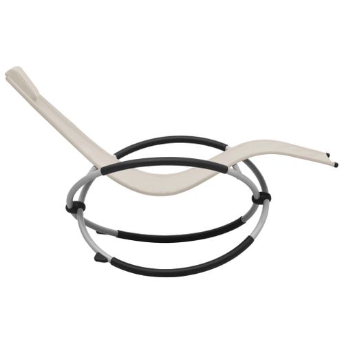 Transat Chaise Longue Bain De Soleil Lit De Jardin Terrasse Meuble D'extérieur Pour E