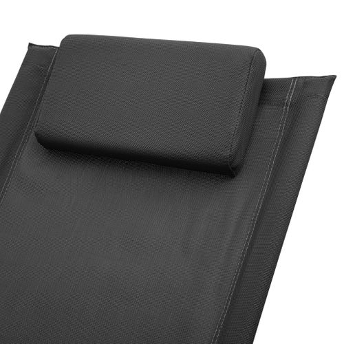 Transat Chaise Longue Bain De Soleil Lit De Jardin Terrasse Meuble D'extérieur Pour E