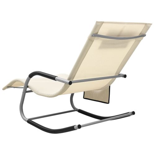 Transat Chaise Longue Bain De Soleil Lit De Jardin Terrasse Meuble D'extérieur Textile