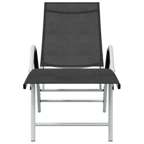 Transat Chaise Longue Bain De Soleil Lit De Jardin Terrasse Meuble D'extérieur Textile