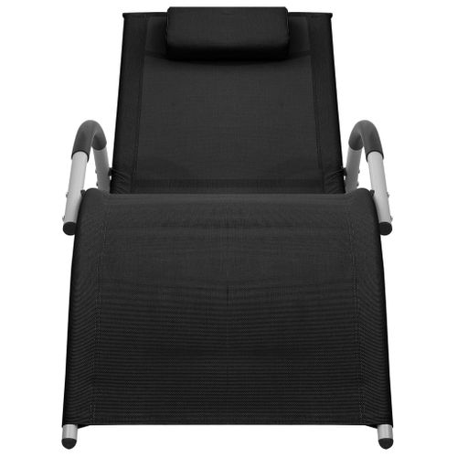 Transat Chaise Longue Bain De Soleil Lit De Jardin Terrasse Meuble D'extérieur Textile