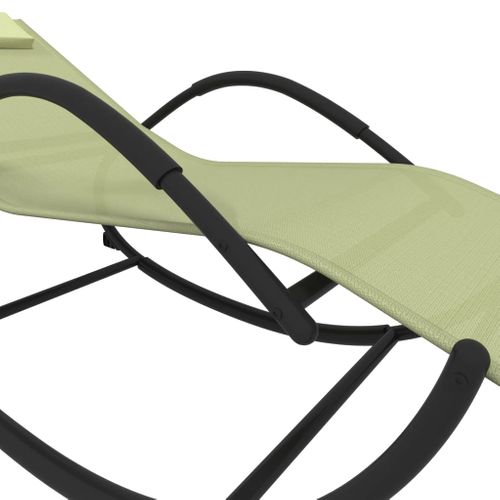 Transat Chaise Longue Bain De Soleil Lit De Jardin Terrasse Meuble D'extérieur