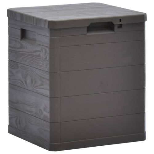 Coffre De Jardin Rangement 90 Litres Marron 02_0013051