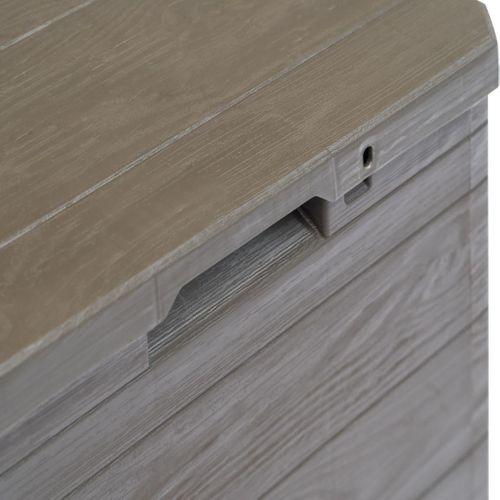 Coffre De Jardin Rangement 90 Litres Marron 02_0013051