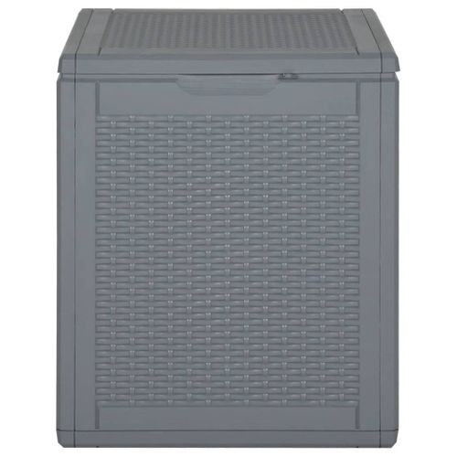 Coffre De Jardin Rangement Gris Pp Rotin 90 L 02_0013092
