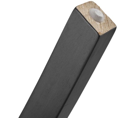 Lot De 6 Chaises Pieds Noir Siège De Salon Cuisine Salle à Manger Design Carré Élégan