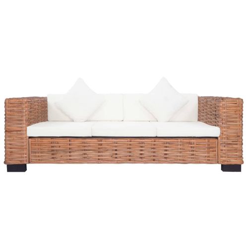 Ensemble De Canapés 2 Pièces Avec Coussins Rotin Naturel 02_0019097