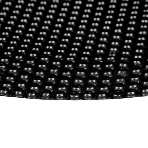 Bâche à Bulles Ronde Ø 5 M Pe 400µ Couverture De Piscine Solaire Chauffage Bassin Noir