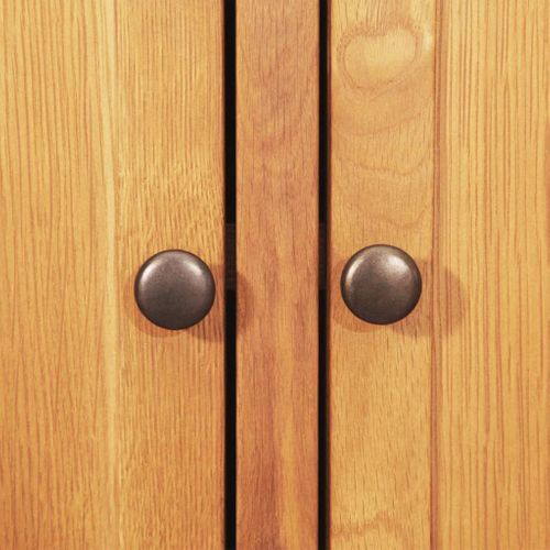 Buffet Bahut Armoire Console Meuble De Rangement 112 Cm Bois De Chêne Massif 4402269