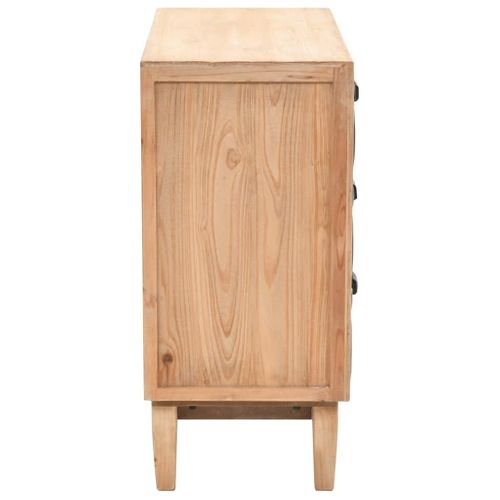 Buffet Bahut Armoire Console Meuble De Rangement à Tiroirs Mdf 80 Cm 4402188