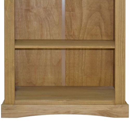 Étagère Armoire Meuble Design Bibliothèque à 4 Niveaux Pin 150 Cm Marron 2702017/2