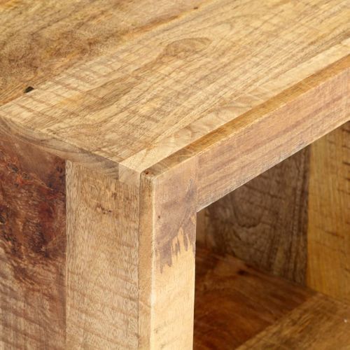 Meuble Télé Buffet TV Télévision Design Pratique 120 Cm Bois Massif De Manguier 25022