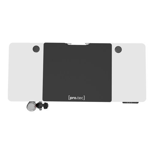 Bureau Poste De Travail Table Électrique à Hauteur Réglable 140 X 60 X 72 - 117 Cm Bl