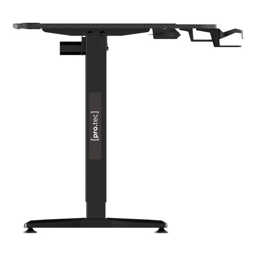 Bureau Poste De Travail Table Électrique à Hauteur Réglable 73 - 118 Cm En Forme De L