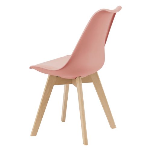 Lot De 6 Chaises De Salle à Manger Fläten Simili Hêtre Rose 03_0006783