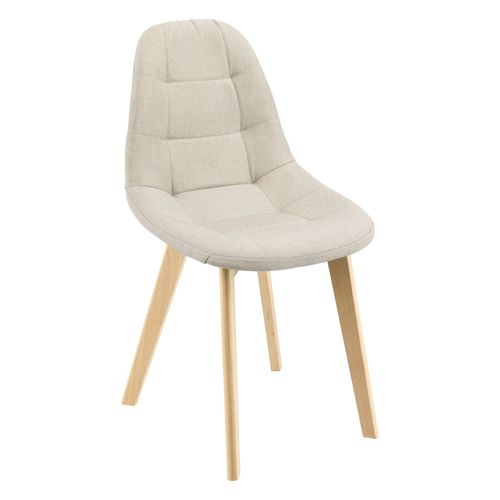 Lot De 6 Chaises De Salle à Manger 86 X 53 X 47 Cm Beige 03_0006785