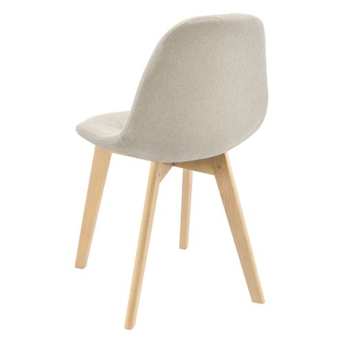 Lot De 6 Chaises De Salle à Manger 86 X 53 X 47 Cm Beige 03_0006785