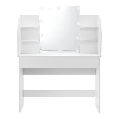 Coiffeuse Table De Maquillage Avec 10 LED Blanc 03_0006815