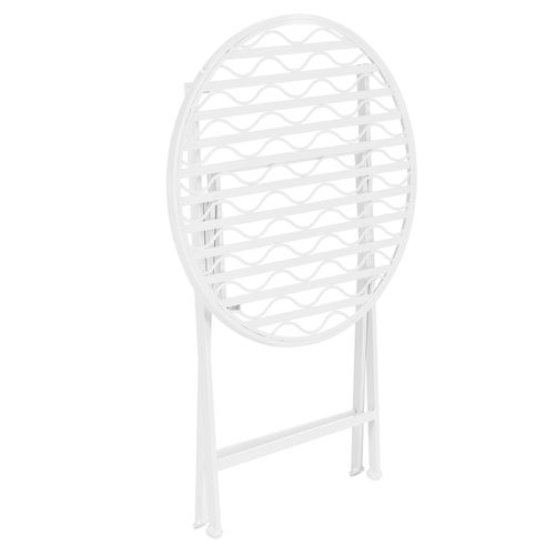 Set De Bistrot Pour Jardin Métal Blanc 03_0006934
