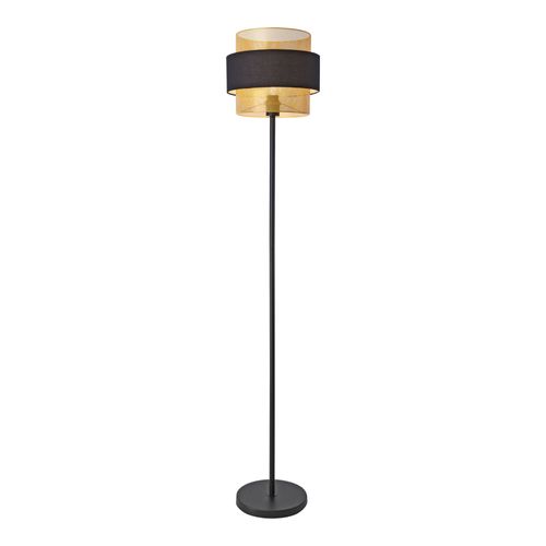 Lampadaire Lampe Lumière Luminaire 160 X 30 Cm Noir Doré Lux.pro 03_0007253