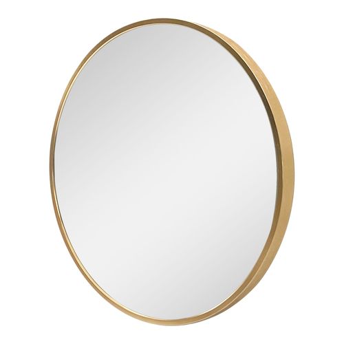 Miroir Mural Rond Diamètre 60 Cm Doré 03_0007921