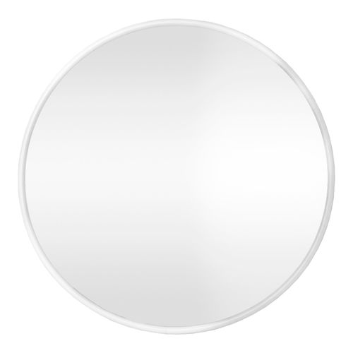 Miroir Mural Rond 50 Cm Blanc Mat 03_0007941