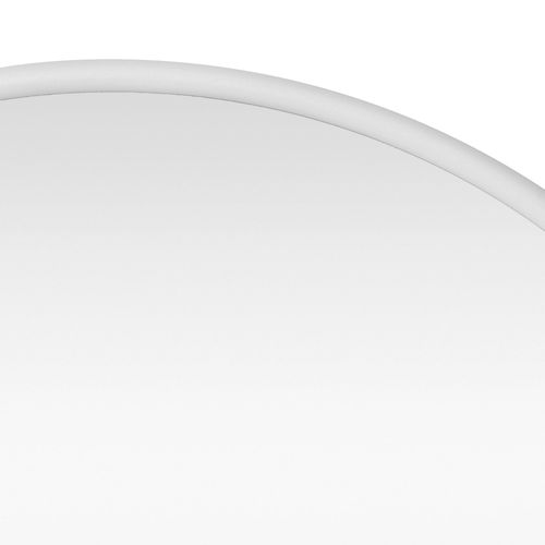 Miroir Mural Rond 50 Cm Blanc Mat 03_0007941