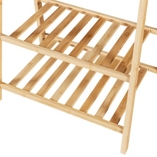 Portant à Vêtements Bambou 150 X 60 X 40 Cm Naturel 03_0008147