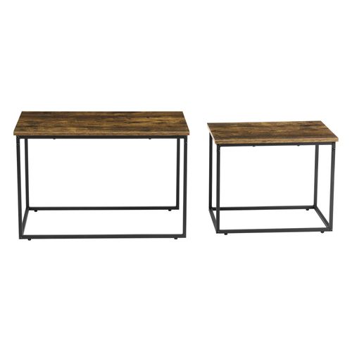 Set De 2 Tables Basses Gigognes Effet Bois Foncé 03_0008358