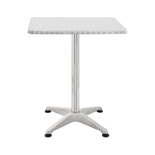 Table De Bistrot Carrée à Hauteur Réglable 75 Cm / 115 Cm 03_0008556