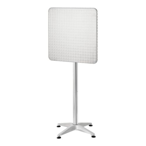 Table De Bistrot Carrée à Hauteur Réglable 75 Cm / 115 Cm 03_0008556