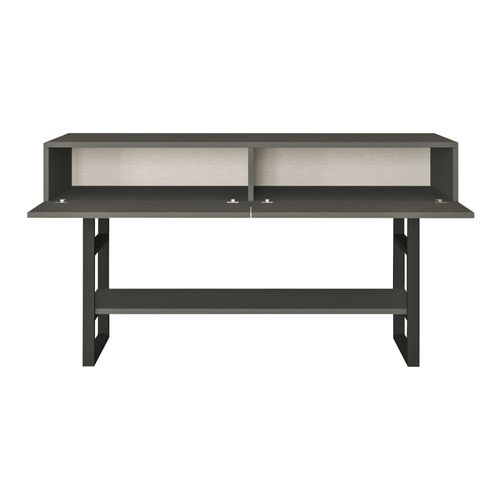 Table Console 76 X 139 X 43 Cm Anthracite / Noir 03_0008585