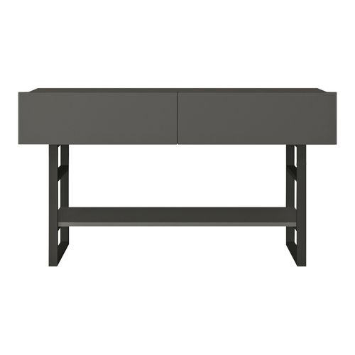 Table Console 76 X 139 X 43 Cm Anthracite / Noir 03_0008585