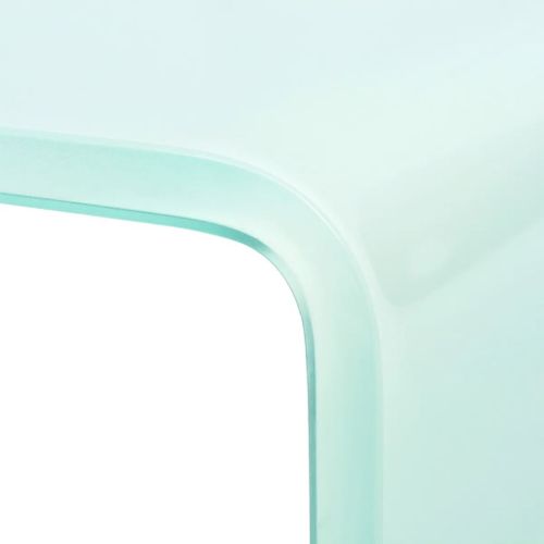 Meuble Télé Buffet TV Télévision Design Pratique Support Pour Moniteur 100 Cm Verre B