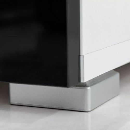 Meuble Télé Buffet TV Télévision Design Pratique Mural 5 Pièces Avec Éclairage LED No